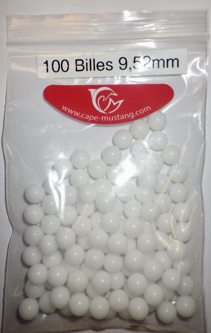 Image de Billes Delrin 9.52mm pour poulies ou chariots